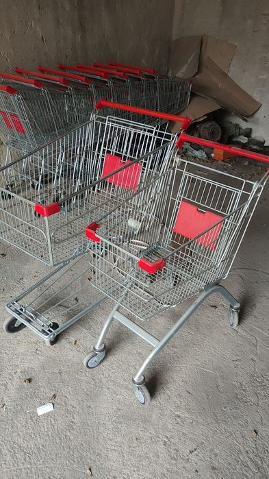 Cos magazin si Carucior cumparaturi