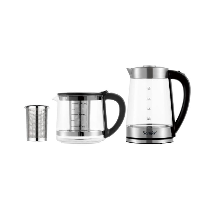 Новый электрический чайник Sonifer SF 2117! Tefal Электрочайник!