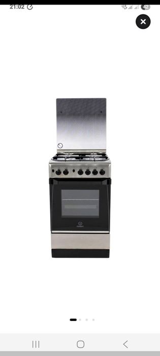 Aragaz Indesit inox NOU in folia originala