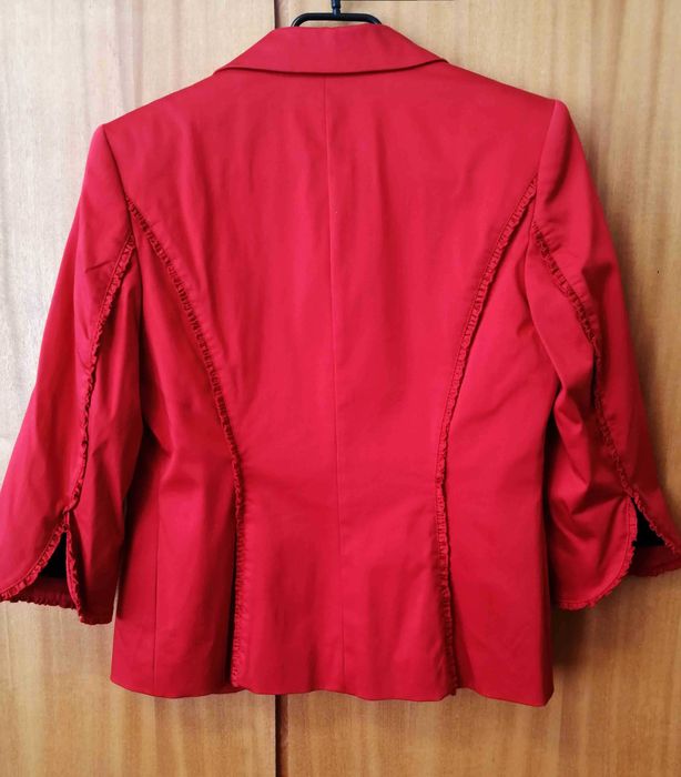 Червено сако , спортно-елегантно сако Betty Barclay , размер L