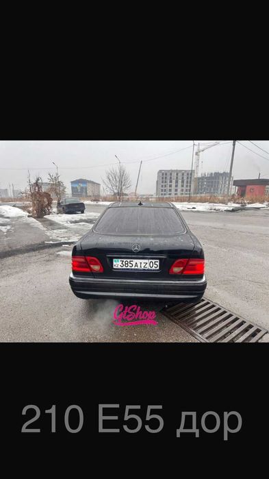 Бампер для Mercedes-Benz W210 до рестайлинг E55 AMG