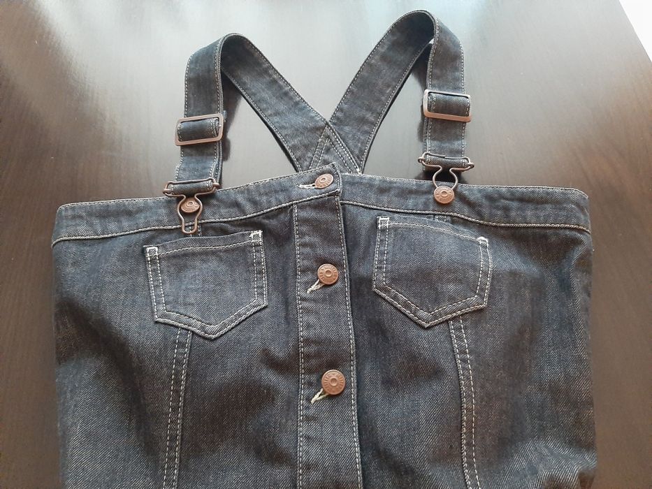 Дънков сукман на Mustang, кожена рокля Pepe jeans