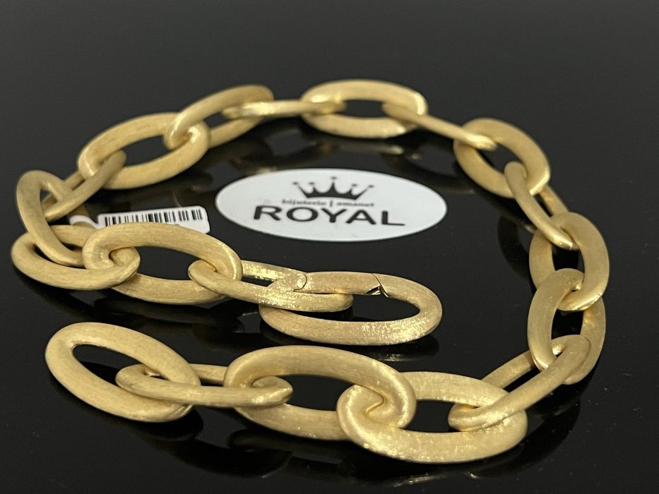 Bijuteria Royal CB : Colier/lant damă aur 18K 34,81gr