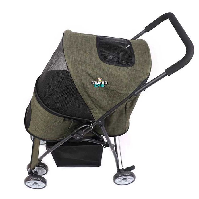 Количка за домашен любимец Транспортна количка за куче или коте