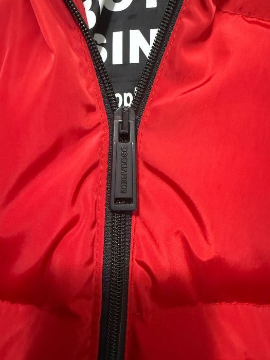 Dsquared2 Quilted Semigloss Nylon Down Jacket