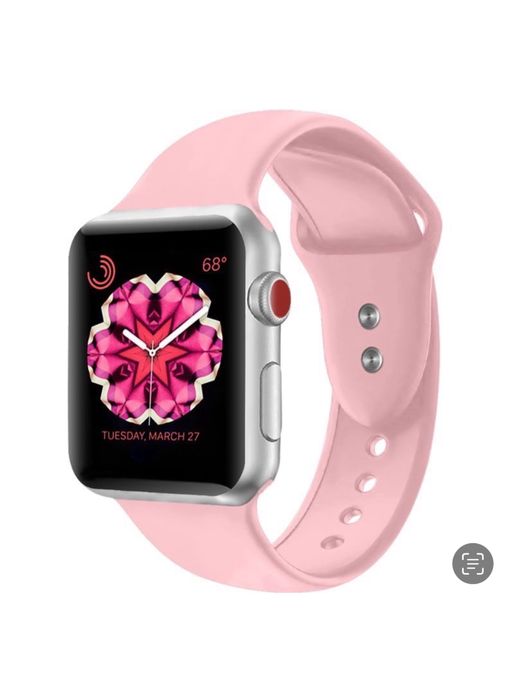 Curea 2 Pini Ceas Apple Watch Seria 1 - 11 Husa Folie Silicon