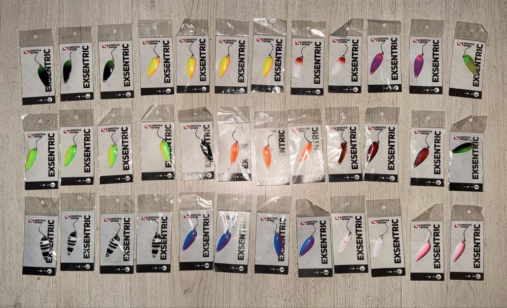 Клатушки - Блесни за Пъстърва , Кефали и др.  1.80 € / бр