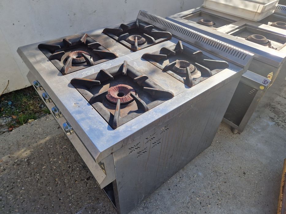 Aragaz 4-6 ochiuri de banc sau cu banc