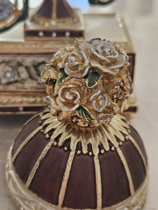 Caseta bijuterii stil Faberge