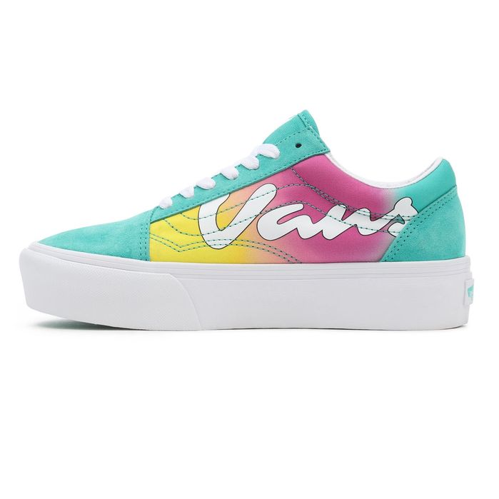 Sneakers Vans Old Skool Platform Spring Fade