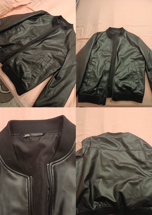 Geacă imitație piele Zara, mărime XXL