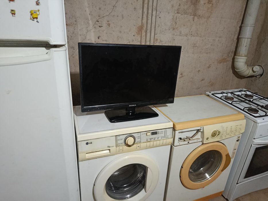 Холодильник LG, стиральная машинка