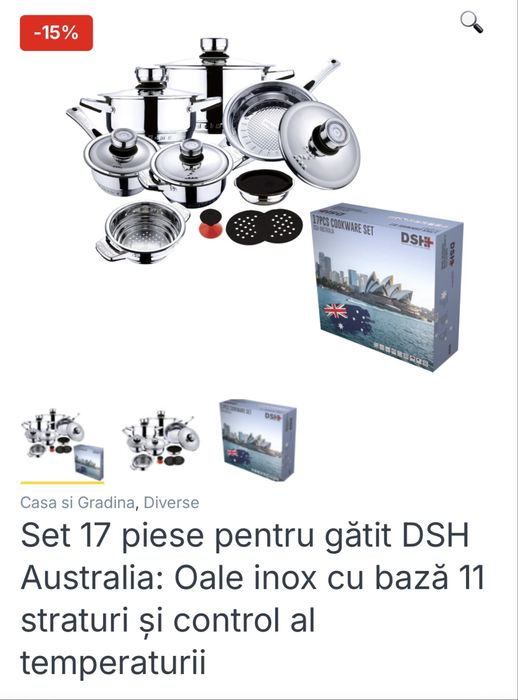 Set Oale DSH 17 piese
