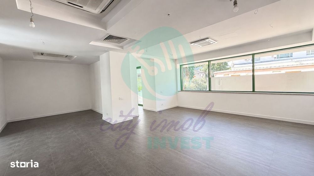Spațiu comercial 96 mp + terasă 30 mp | Vitrină stradală