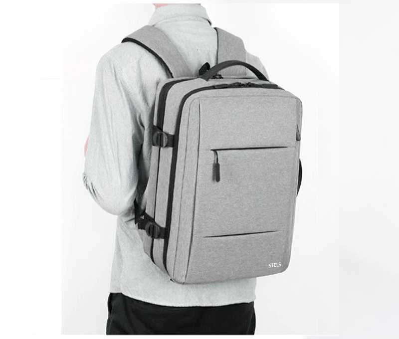 Раница за пътуване STELS TravelMate 200, 30x15x40см, Сив