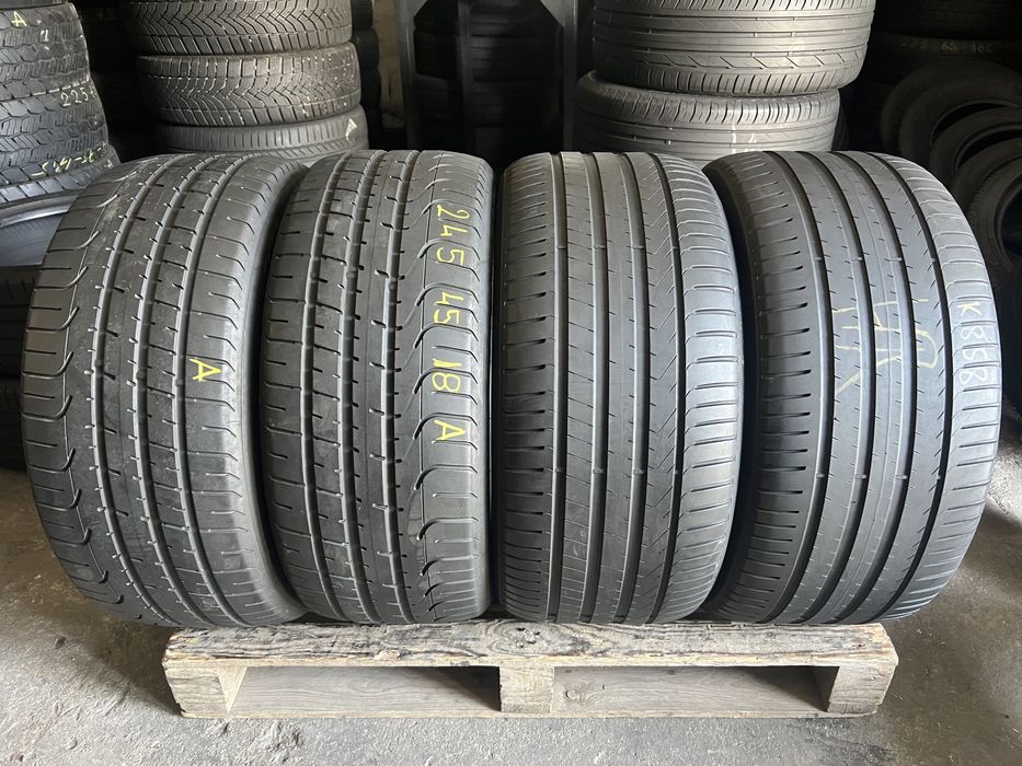 4 anvelope vara 275/40/18+245/45/18 Pirelli!