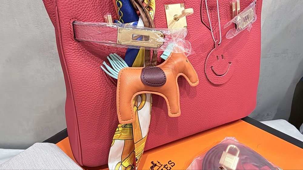 Сумки Hermés из натуральной кожи