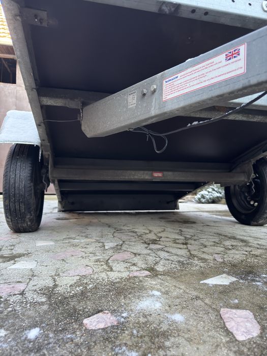 Remorca auto 750 kg basculabila