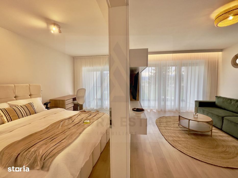 Apartament modern 2 camere utilat premium etaj 1 in cartier DaVinci