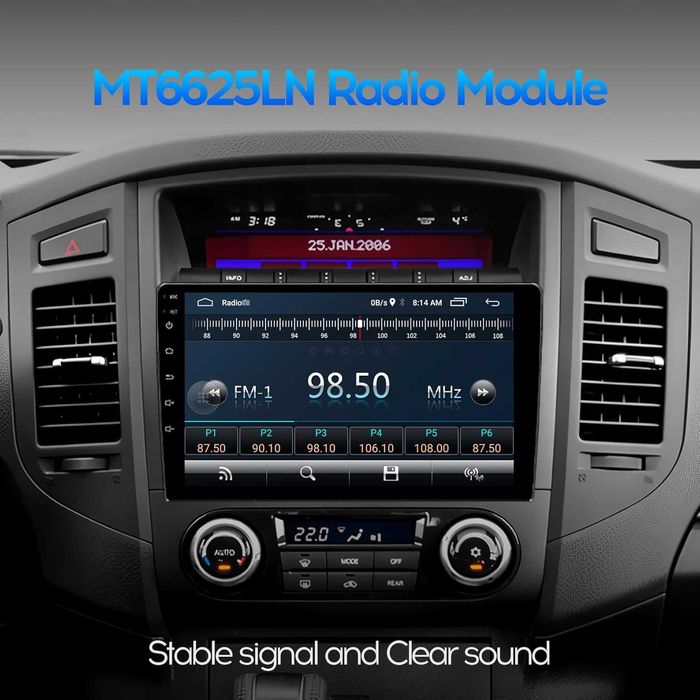 Мултимедия 10" инча за кола за автомобил Android навигация универсална