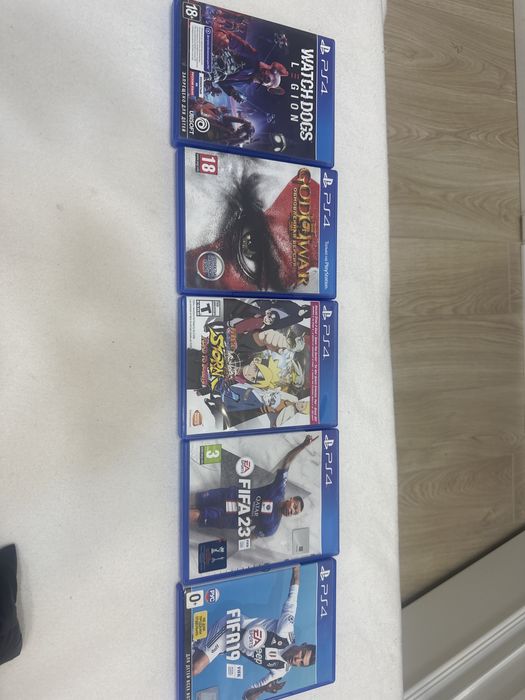 продам 5 дисков на PS4