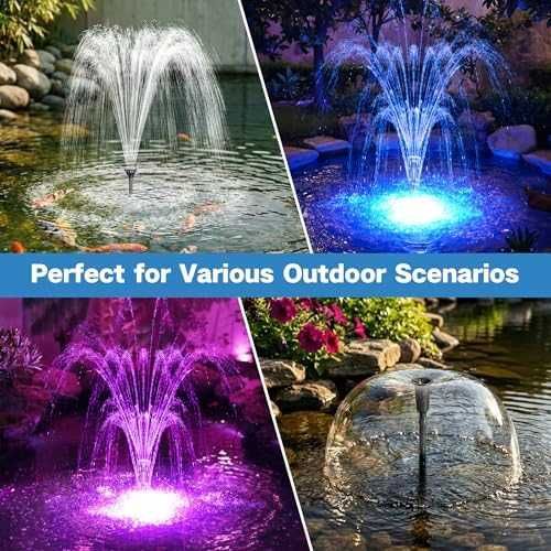 Нова Филтърна помпа за градинско езеро 4600 л/ч UV светлина 3 накрайника 5м кабел