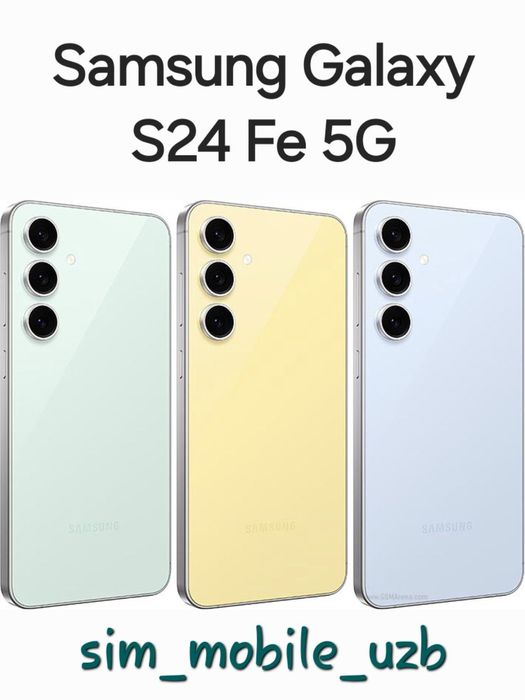 Samsung Galaxy S24 FE 5G New Super Skidka+Garantiya+Dastavka
