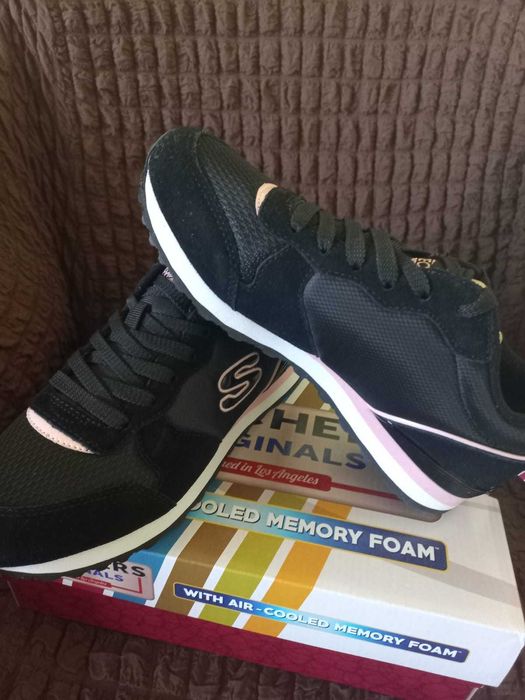 Skechers Step N Fly negri, Dama 38