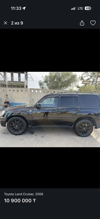 Land Cruzer 100 vx сел поехал