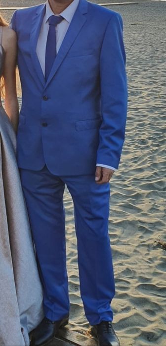 Мъжки костюм Pierre cardin и обувки подходящи