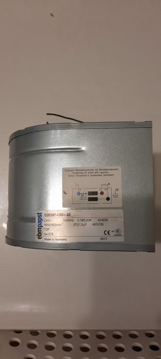 Вентилятор радиальный