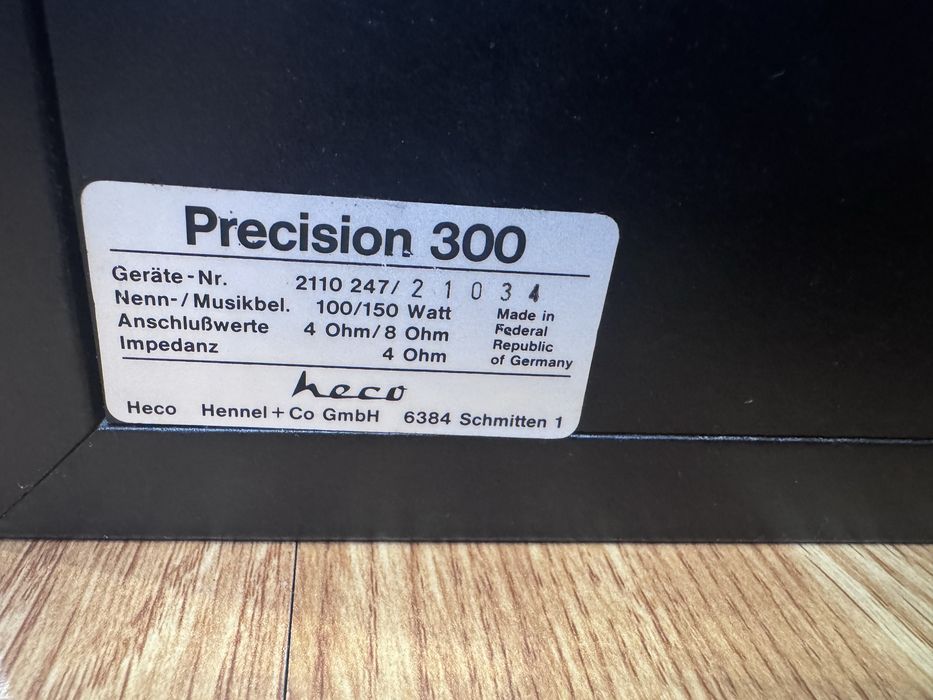 Тонколони Heco Precision 300 — немско производство