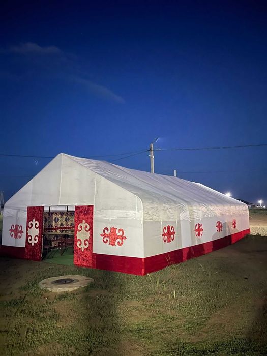 Юрта, 12*6 палатка, 6*6 палатка
