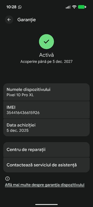 Vând Google pixel 10 pro max