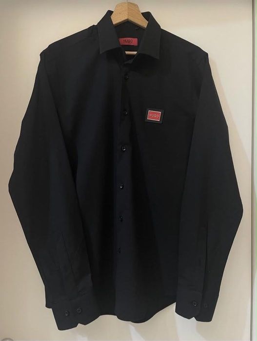 Camasa Hugo Boss Negru Noua
