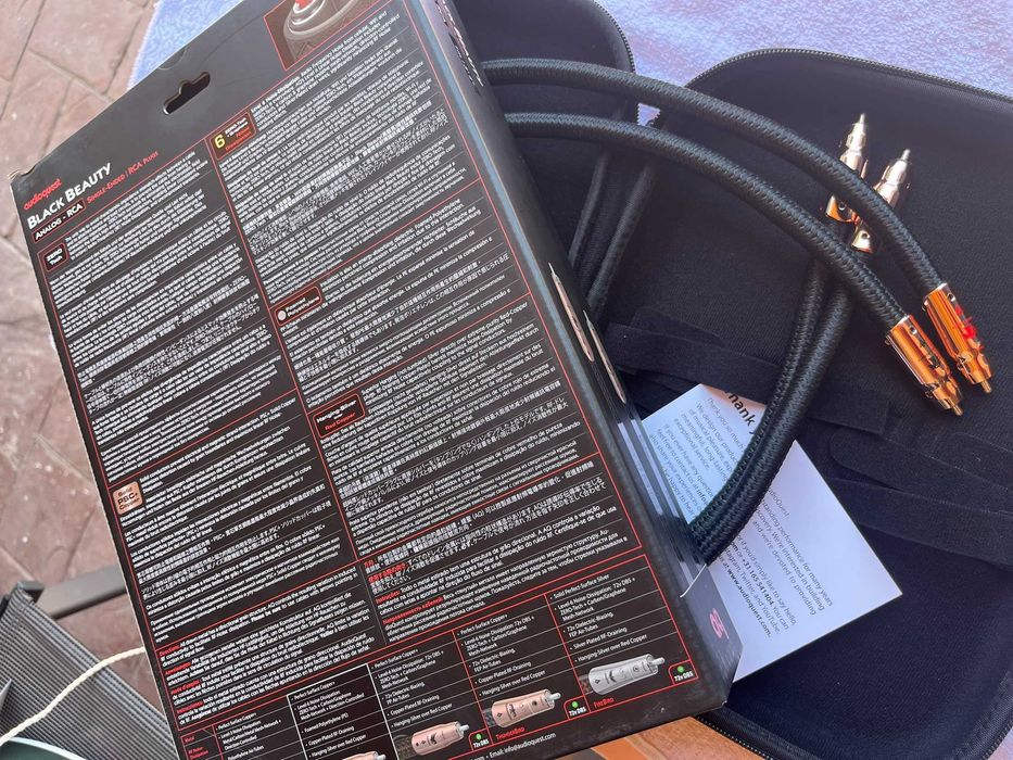 Cablu AudioQuest BlackBeauty Analog-RCA