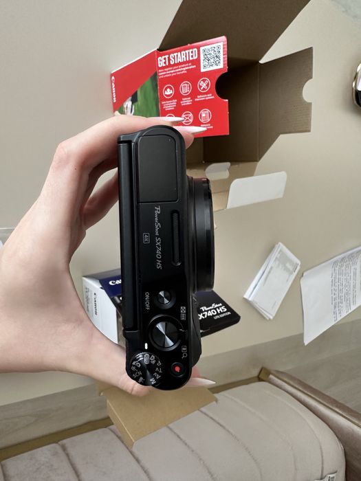 Canon SX740 Negru - NOU cu GARANȚIE 2 ANI