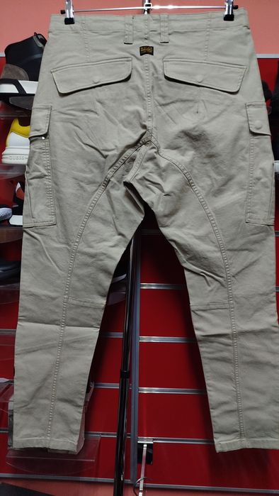 Оригинален карго панталон G-Star Raw Zip 3D Skinny W34 L32 нов мъжки