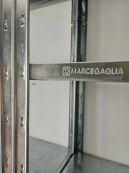 Бързосглобяем италиански метален стелаж Marcegaglia 40х100х200 см