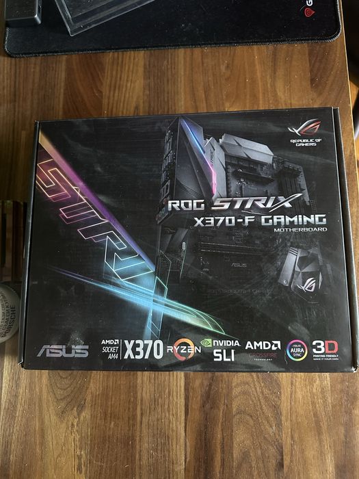 Дънна платка Asus Rog Strix x370 am4