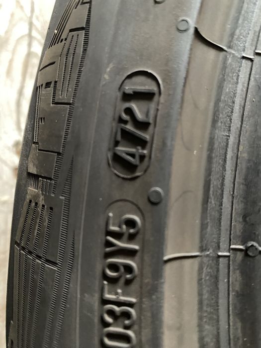 255/40/18 пара бу континенталь