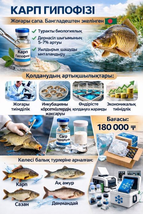 Гипофиз для карповых видов