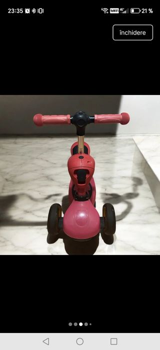 Trotineta copii cu sezut