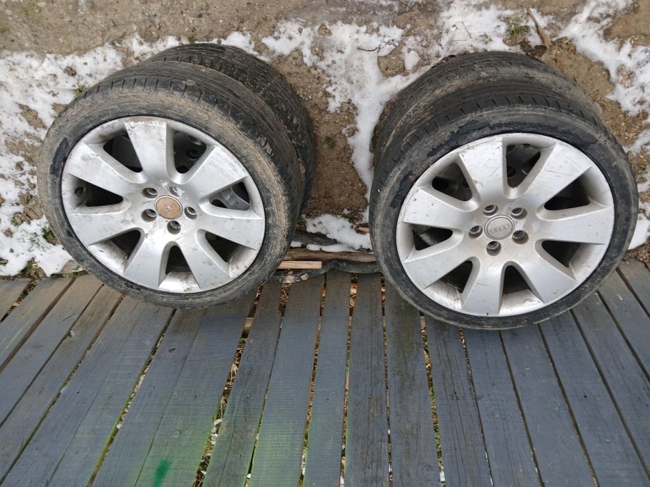 Vând jante pe 18' fara cauciucuri
