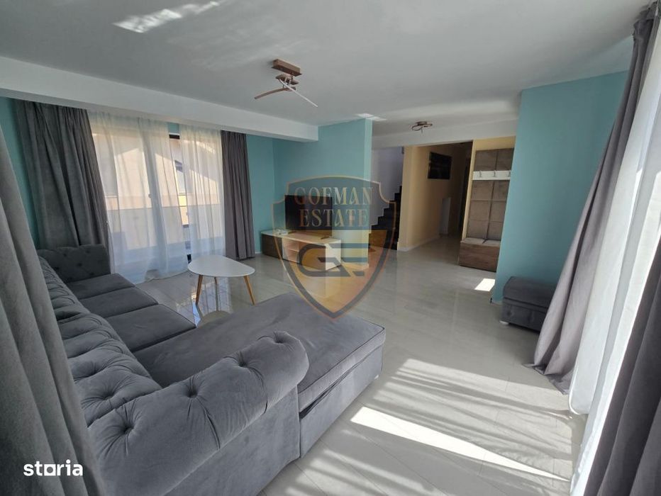 Duplex 2 camere in vila, Terasa, Parcare, masina de spalat vase, Tomis — fotografia 1