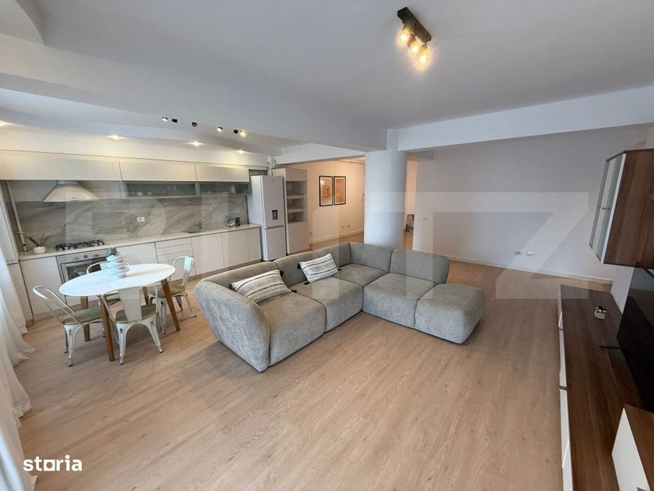 Apartament 3 camere open-space, 116 mp, zona Ciuperca