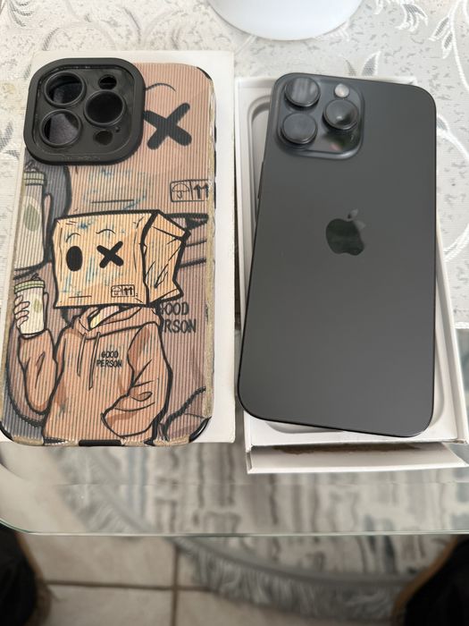 Iphone 15 pro max black