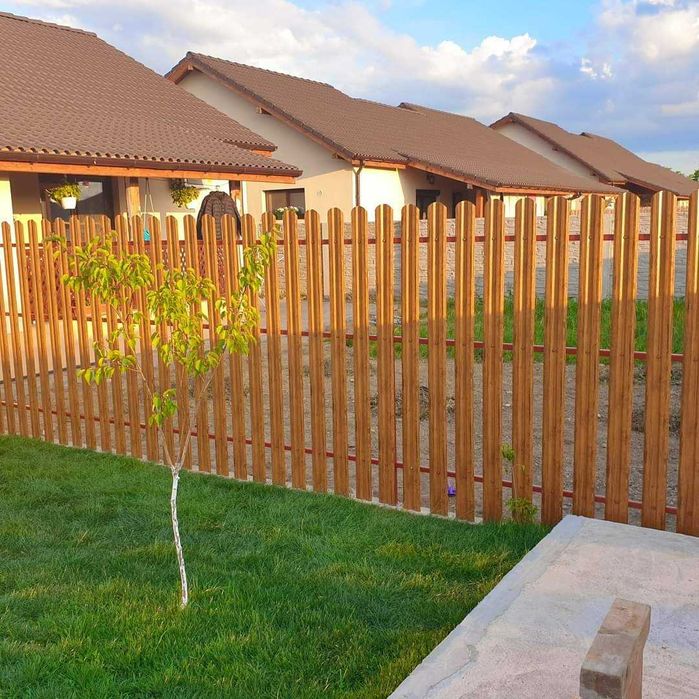 Garduri din sipca metalica porti si alte modele de garduri disponibile