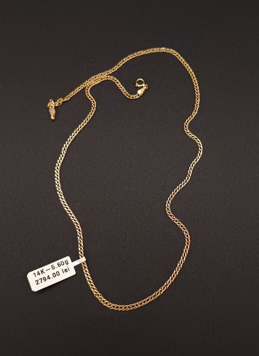 Lanț Aur 14 K/585.  5,60 Gr