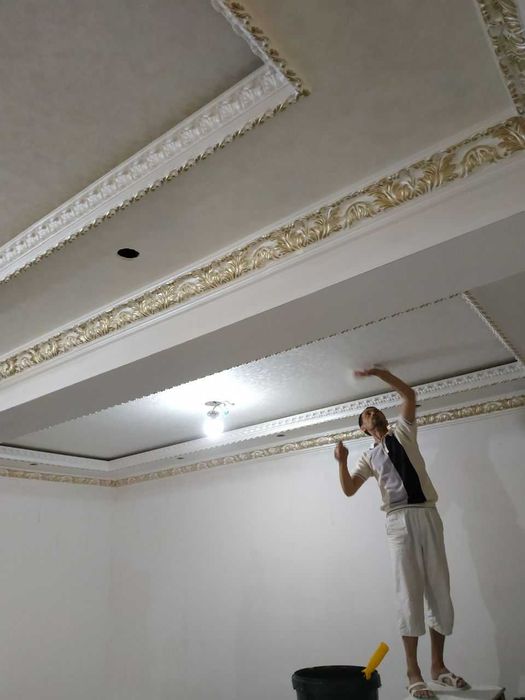 Шпатлёвка,отточента , имулся,краска,маляр ишларини киламиз